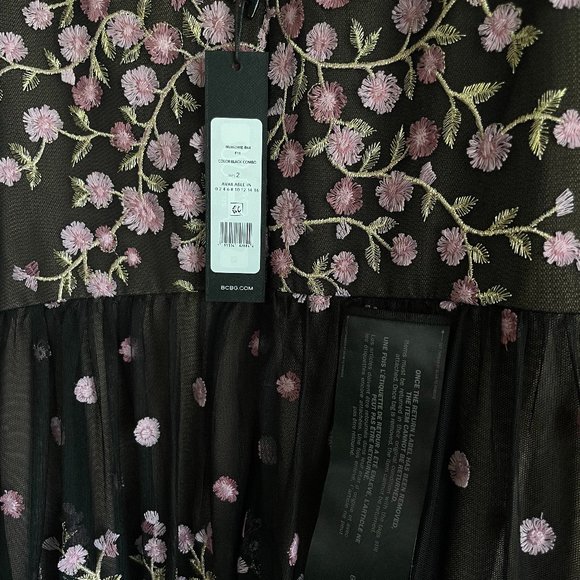 BCBG Size 2 Evening Dress in Black - Picture 4 of 12